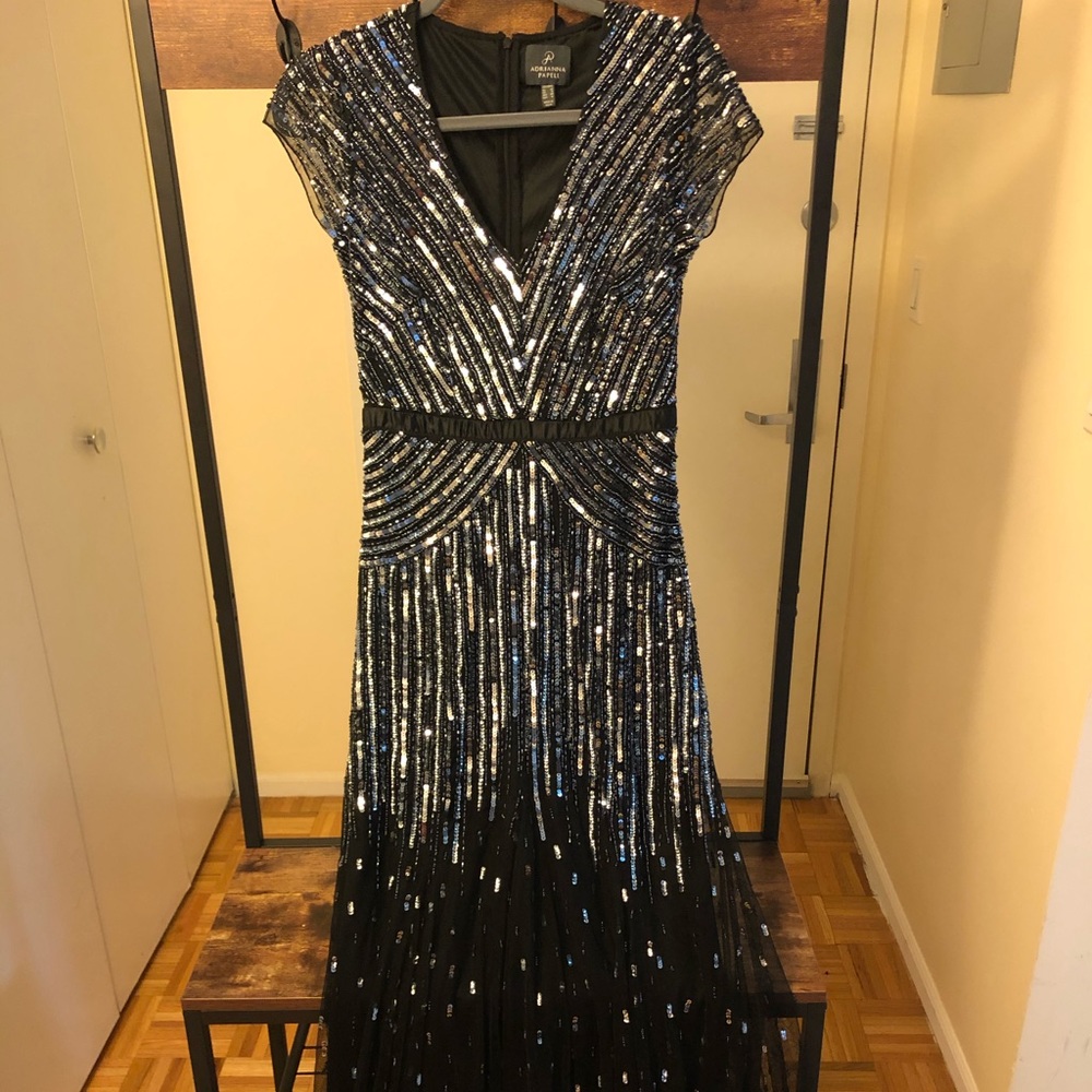 Adriana Papell evening gown